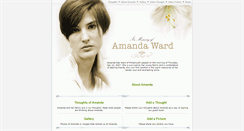 Desktop Screenshot of amandaforever.com